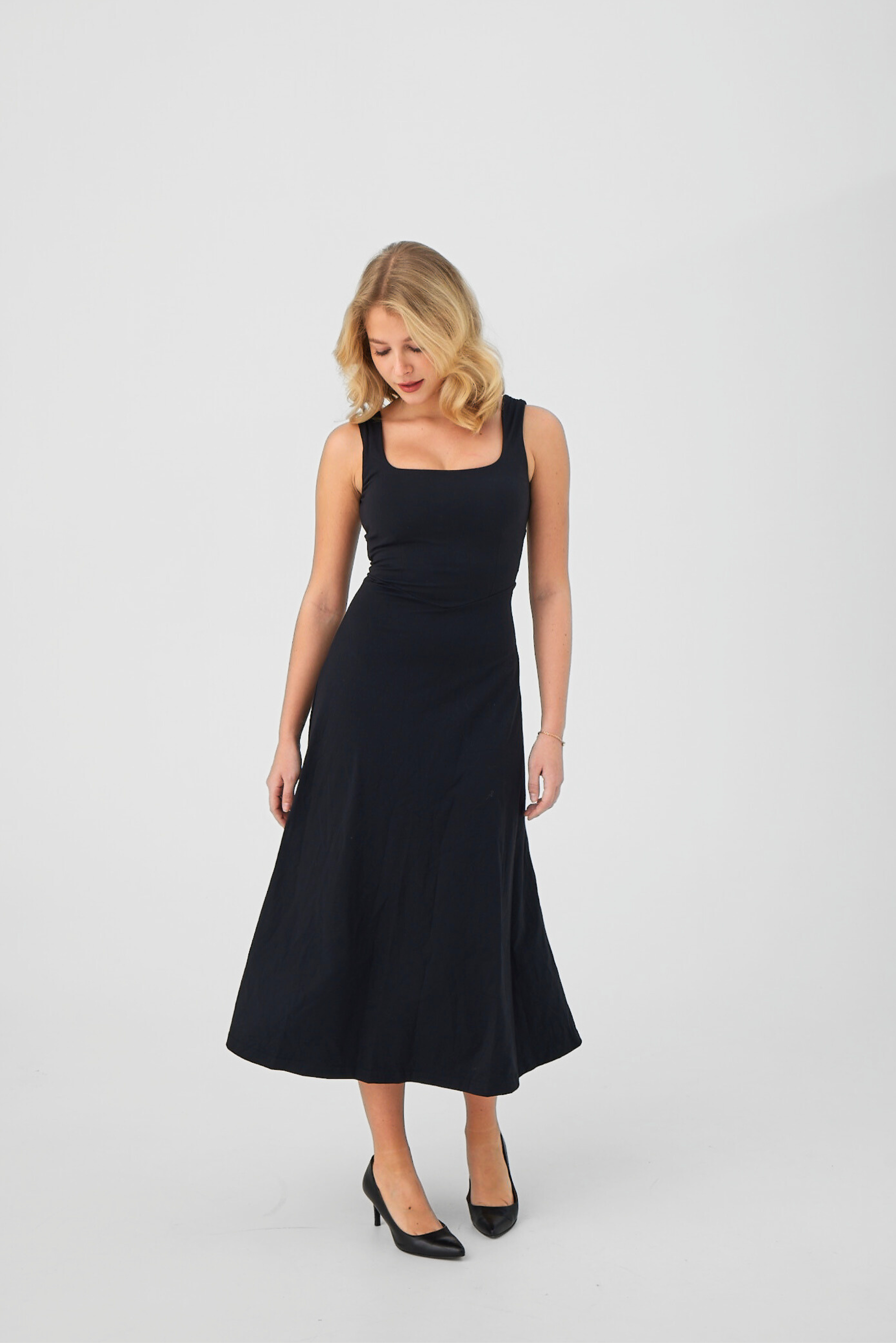 REVERSIBLE FLOWY TANK DRESS Tryless REVERSIBLE FLOWY TANK DRESS Tryless