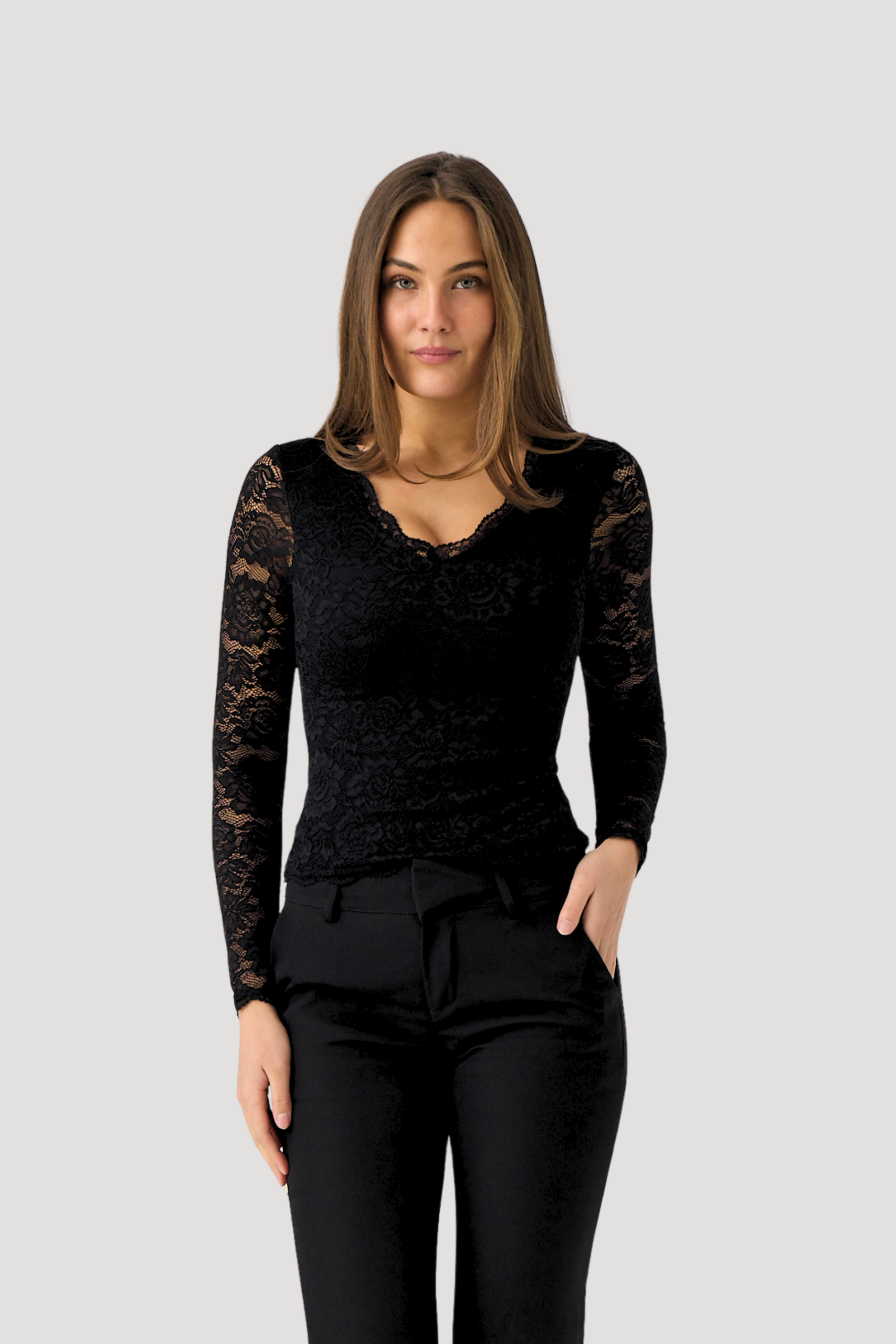 FULL LACE LONG SLEEVE